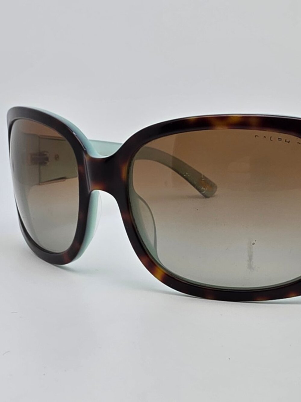 Ralph Lauren RA5031 Tortoise Tiffany Blue Frame Polarized Brown Lens Sunglasses